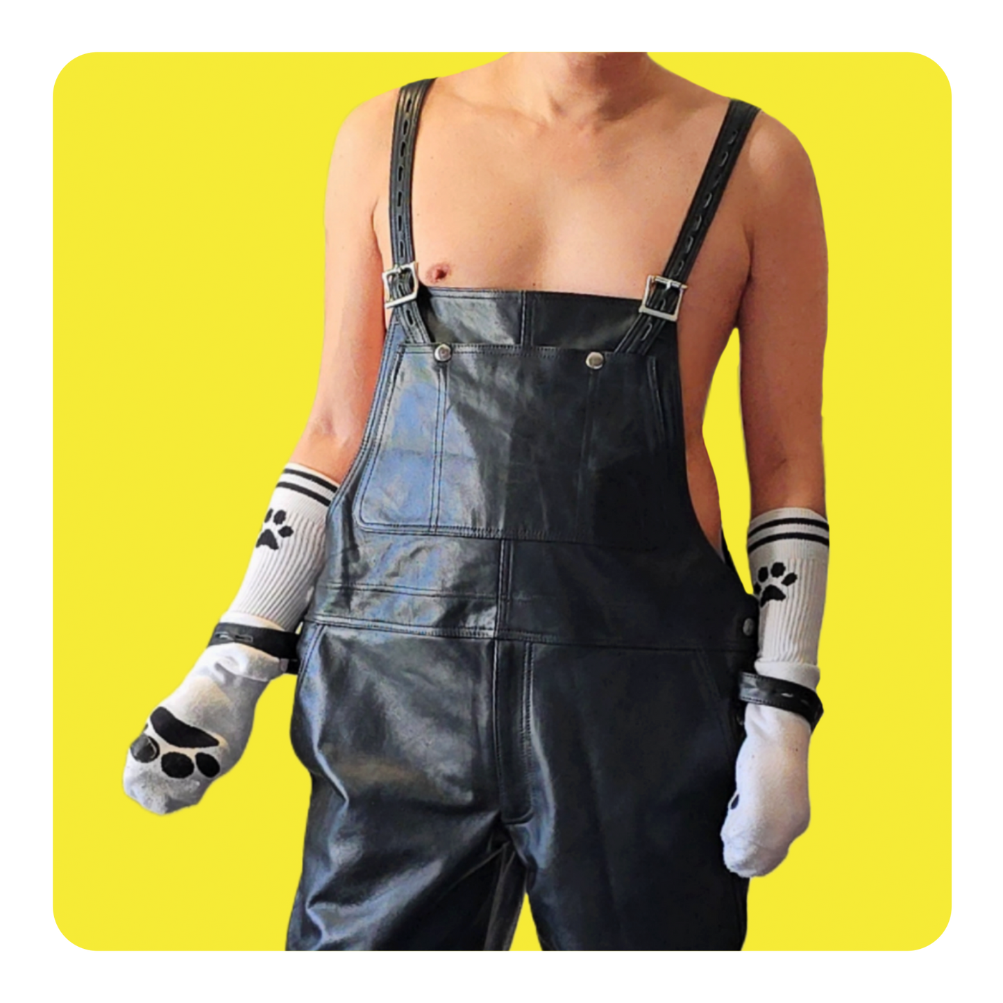 LP x PupSocky Bondage Overalls